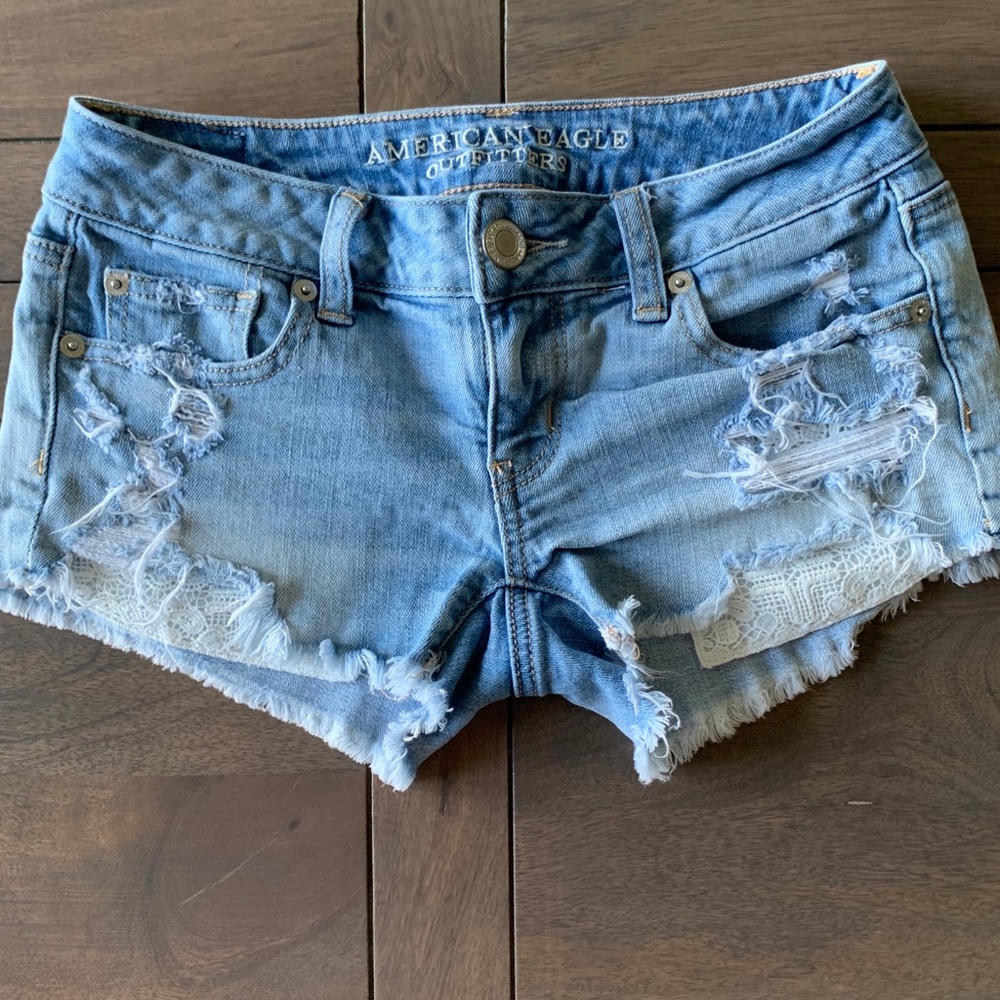 American Eagle-Stretch-Shorts- Sz 0